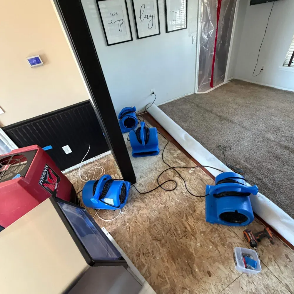 Residential restoration project in Connersville, Hamilton County Indiana